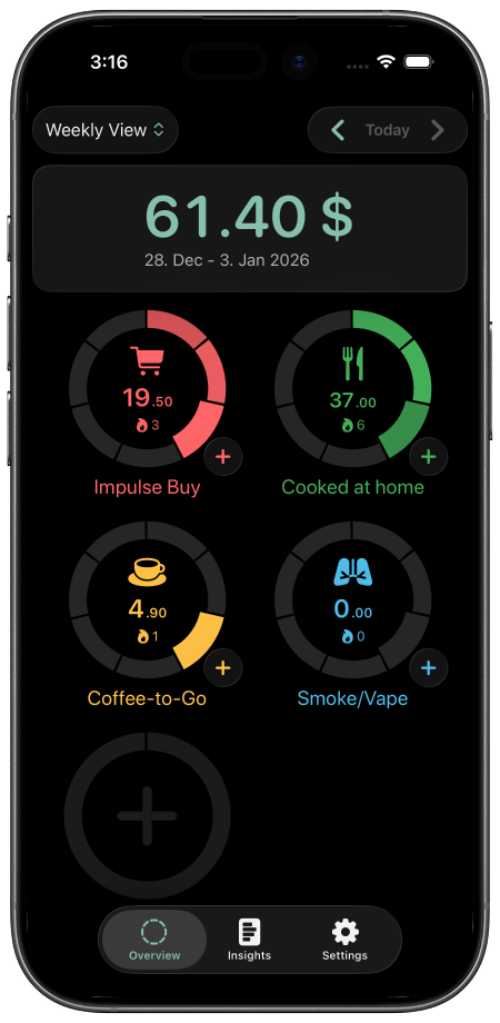 SaveStreak Screenshot 2
